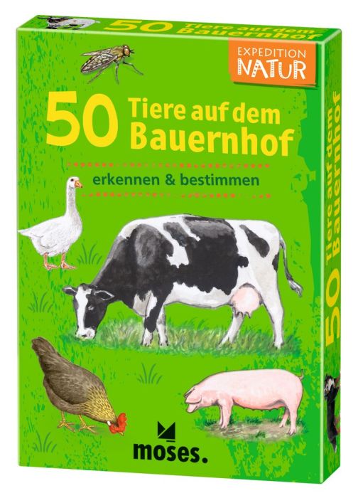 50 Tiere auf dem Bauernhof