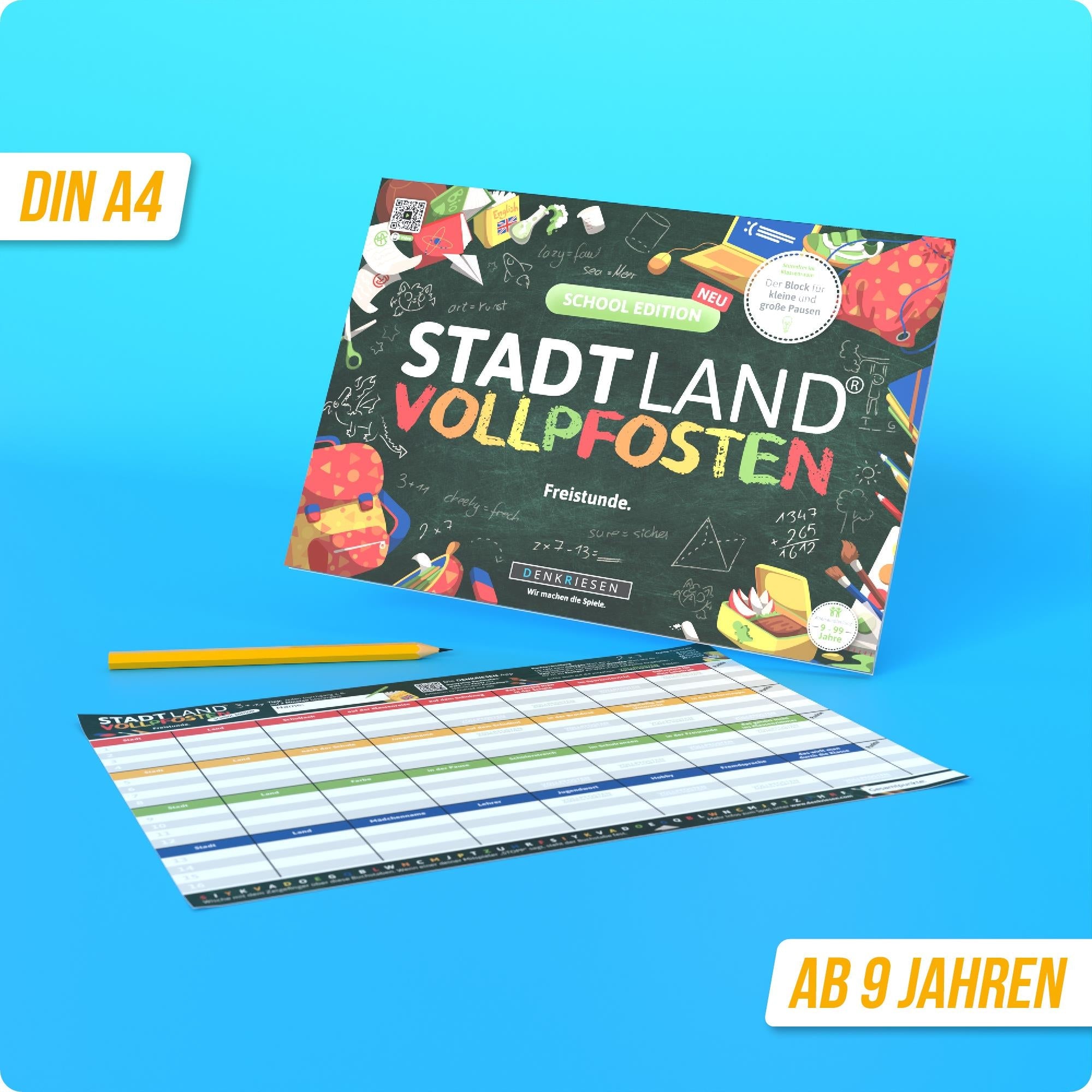 STADT LAND VOLLPFOSTEN® - School Edition – "Freistunde."