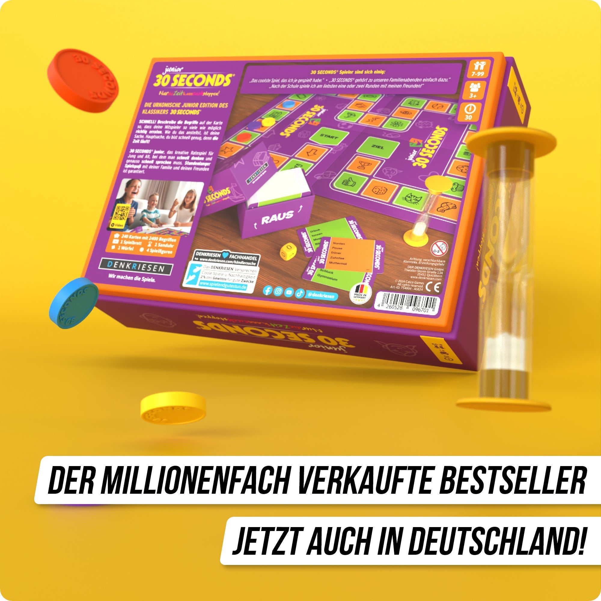 30 Seconds® Junior - "Nur die Zeit kann euch stoppen!"