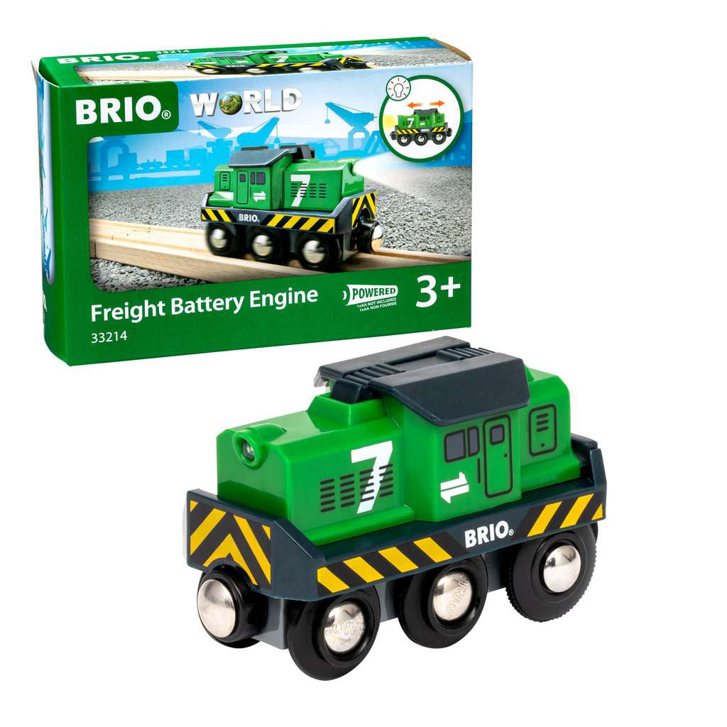 BRIO Batterie Frachtlok