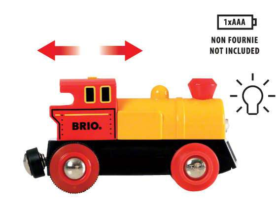 Brio Zug mit Batterielok