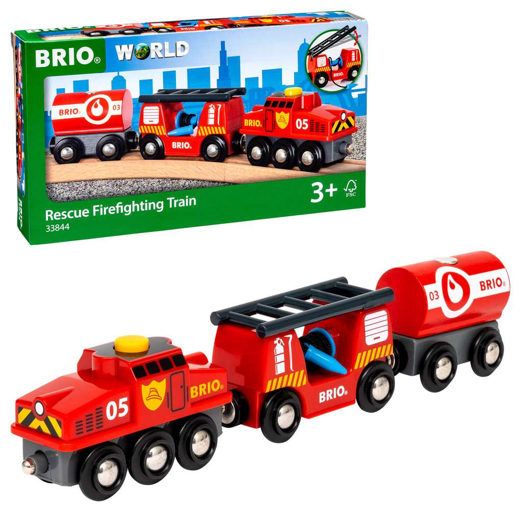 BRIO Feuerwehr-Löschzug