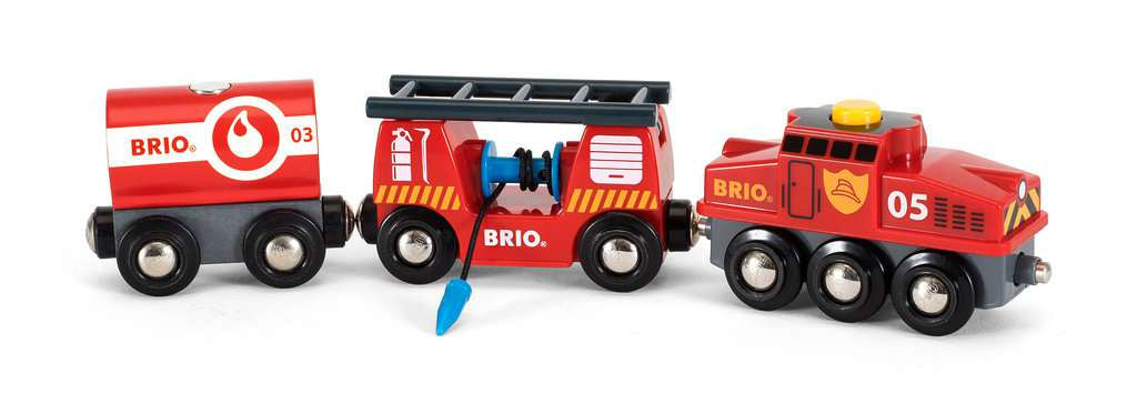 BRIO Feuerwehr-Löschzug