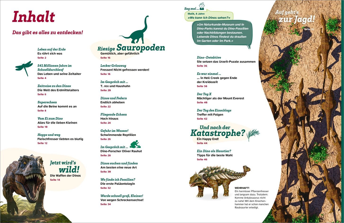 WAS IST WAS Dinosaurier. Superechsen der Urzeit