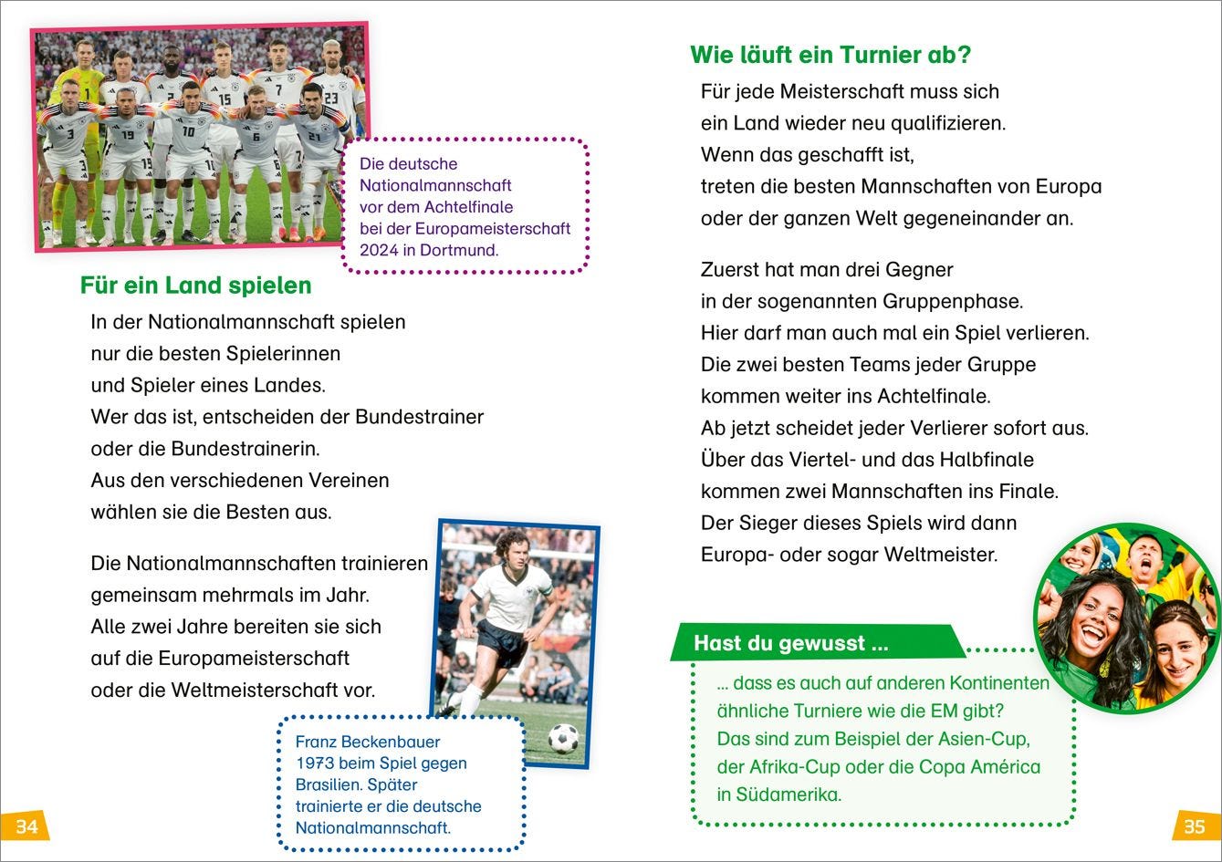 WAS IST WAS Erstes Lesen Band 28. Fußball