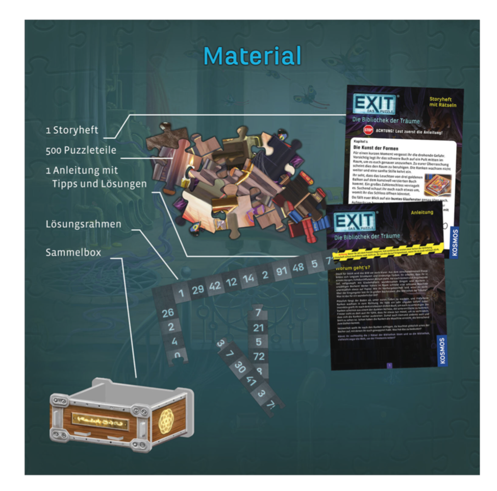 EXIT - Das Puzzle: Die Bibliothek der Träume