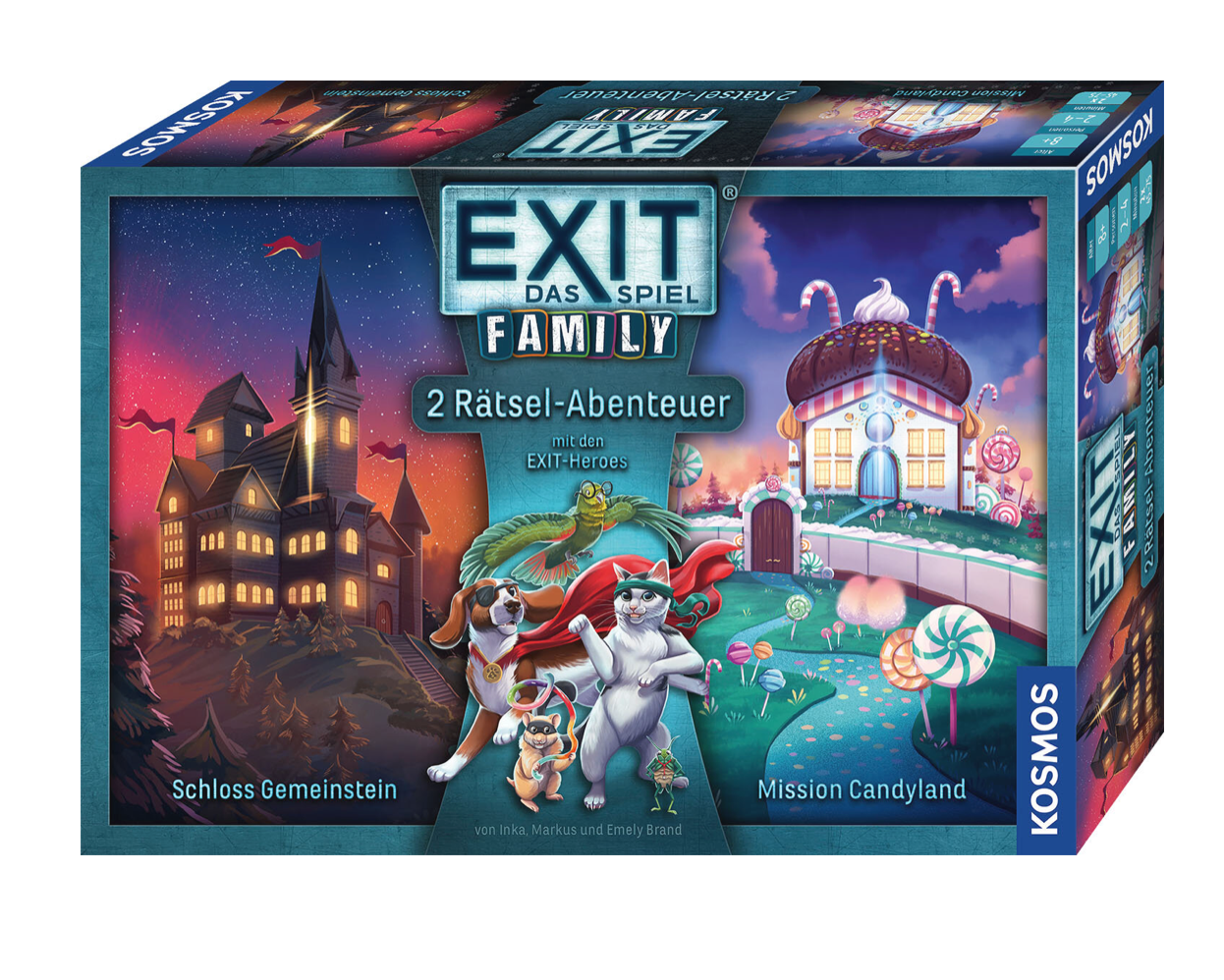 EXIT Das Spiel Family: Schloss Gemeinstein / Candyland