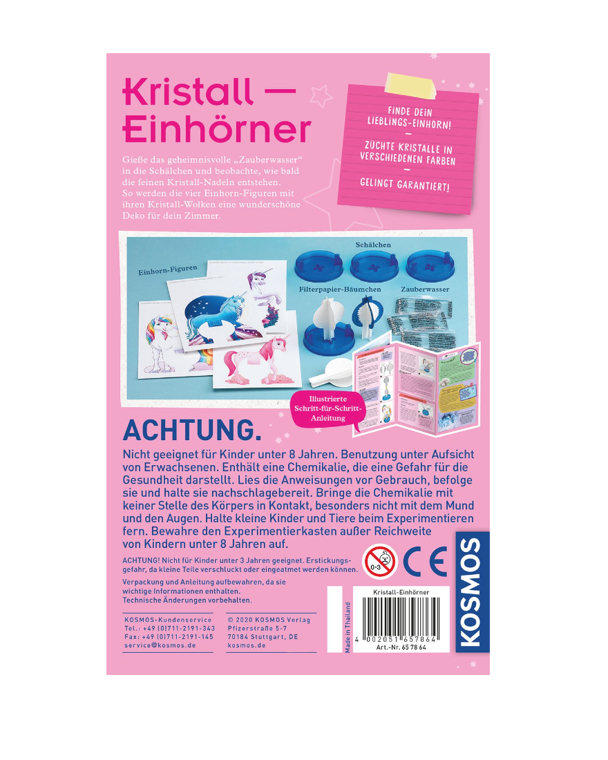 Kristall-Einhörner