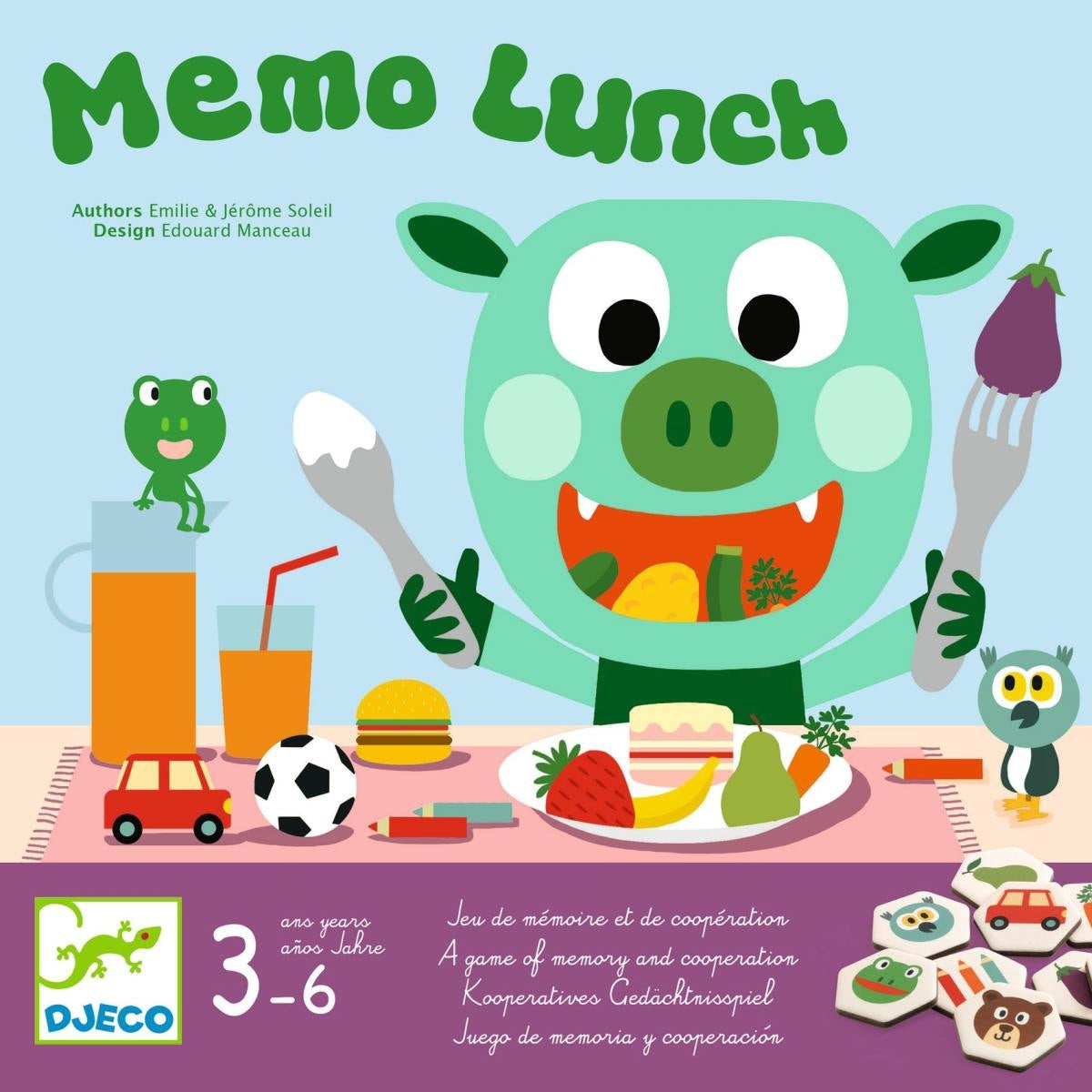 Spiele: Memo Lunch