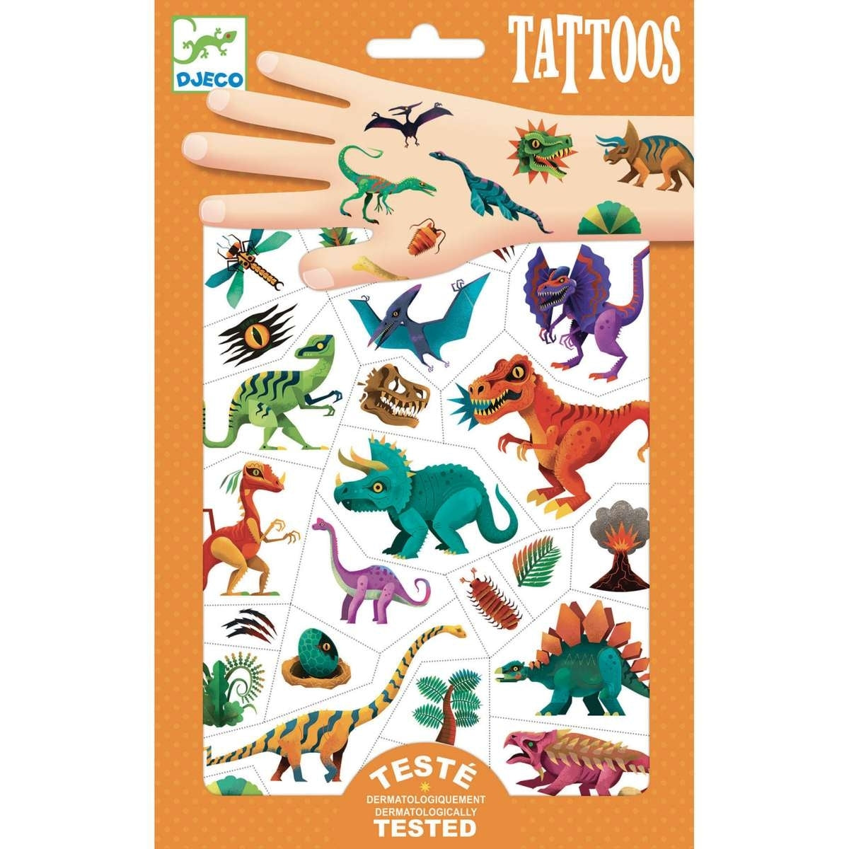 Tattoos: Dino Club