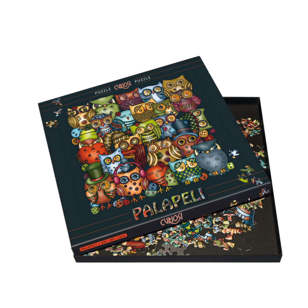 Puzzle Palapeli "Eulen"