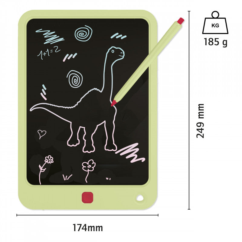 TapirElla Dino-Pad, LCD Zaubermaltafel für Kinder