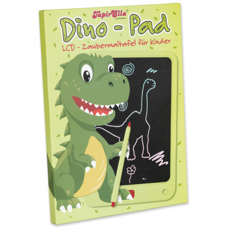 TapirElla Dino-Pad, LCD Zaubermaltafel für Kinder